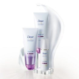 Dove Youthful Vitality – shampoo, conditioner and BB cream for hair
